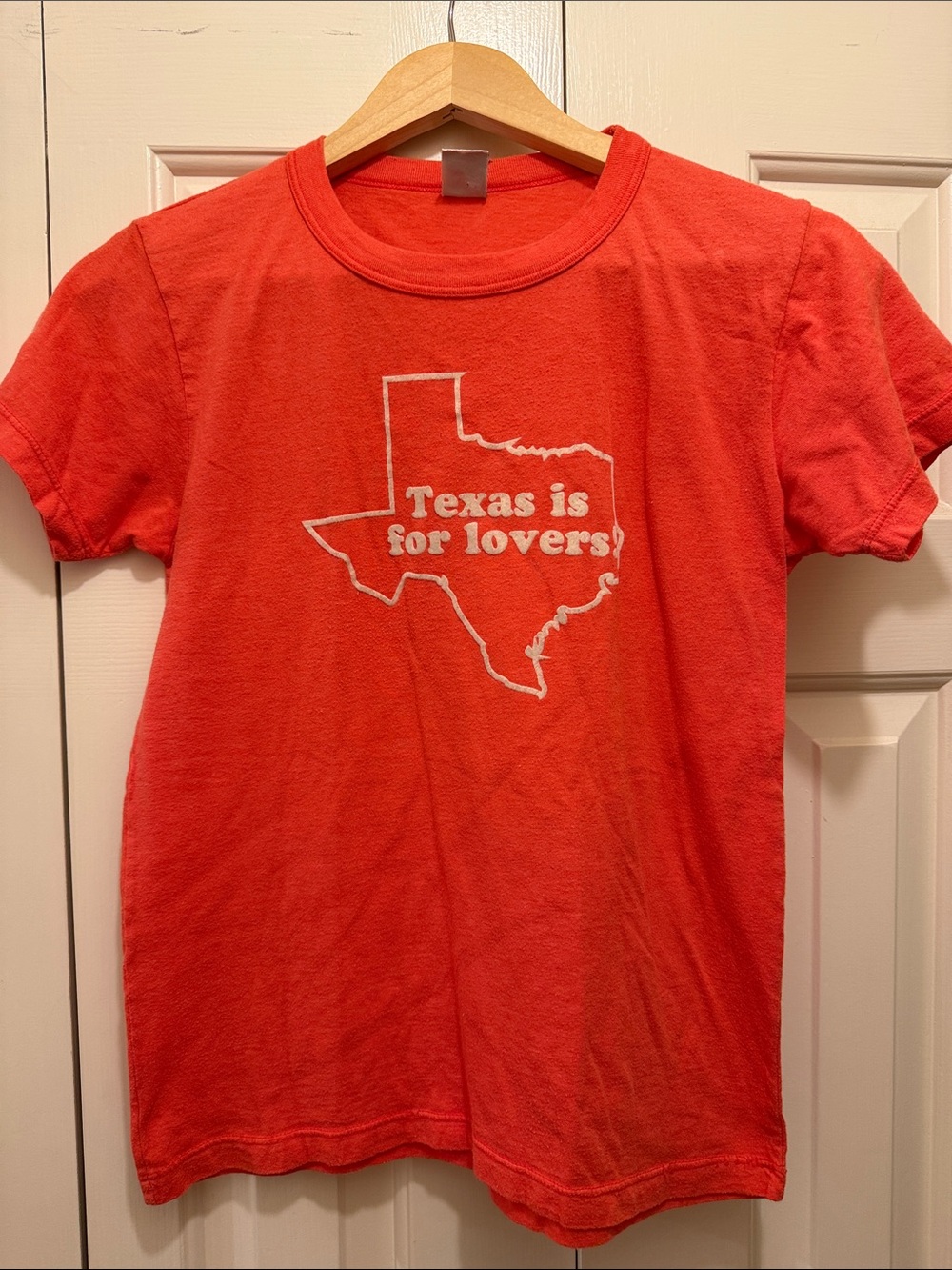 Urban Outfitters Red 'Texas Is for Lovers' Graphic Tee